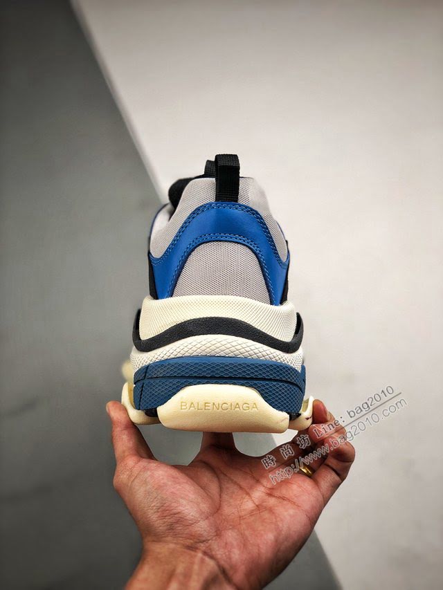 Balenciaga經典款男女鞋 巴黎世家頂級版本Triple-S 17老爹鞋 Balenciaga情侶款老爹鞋  hdbl1222